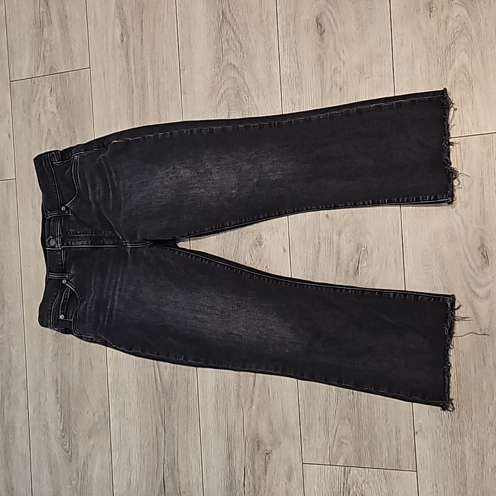 Gap Black Jeans Kick Fit High Rise size 31